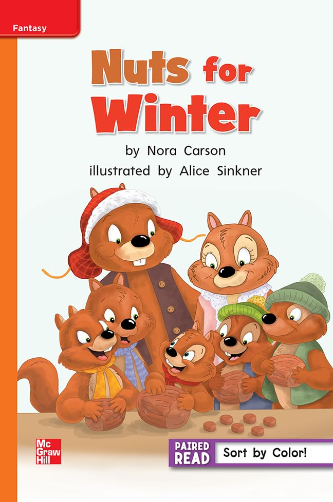 Reading Wonders Leveled Reader Nuts for Winter: Approaching Unit 5 Week 1 Grade 1 (ELEMENTARY CORE READING)