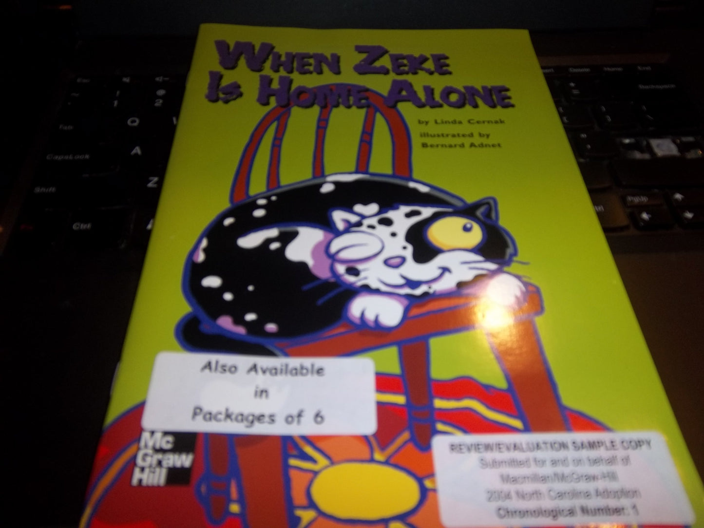 When Zeke Is Home Alone (Leveled Books Science)