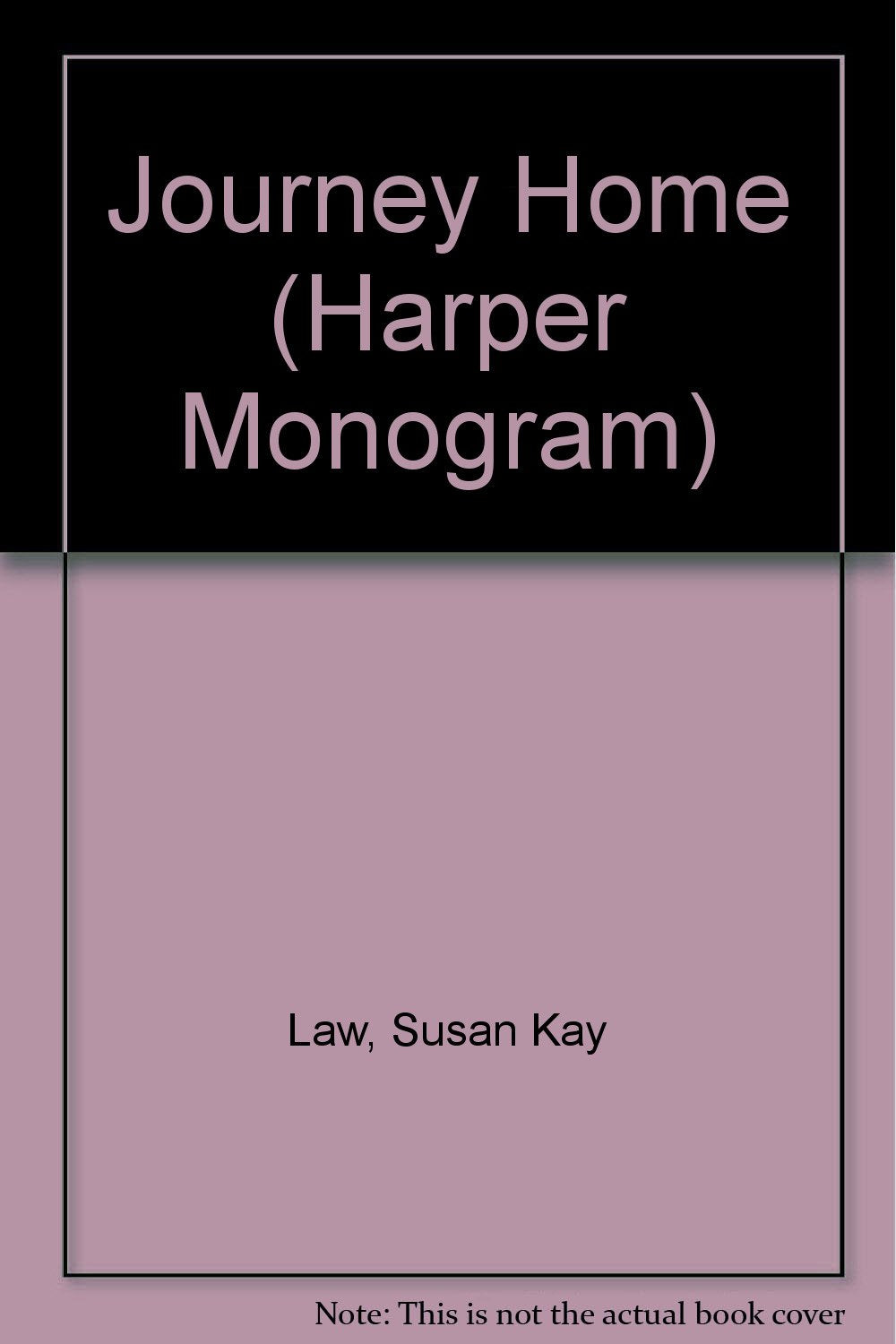 Journey Home (Harper Monogram)