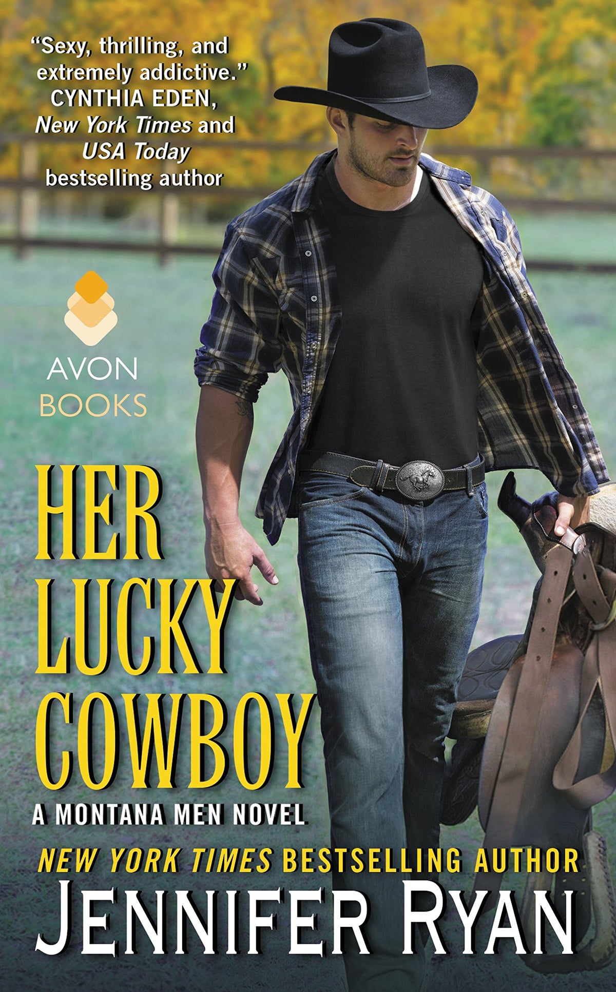 Her Lucky Cowboy: A Contemporary Romance (Montana Men)