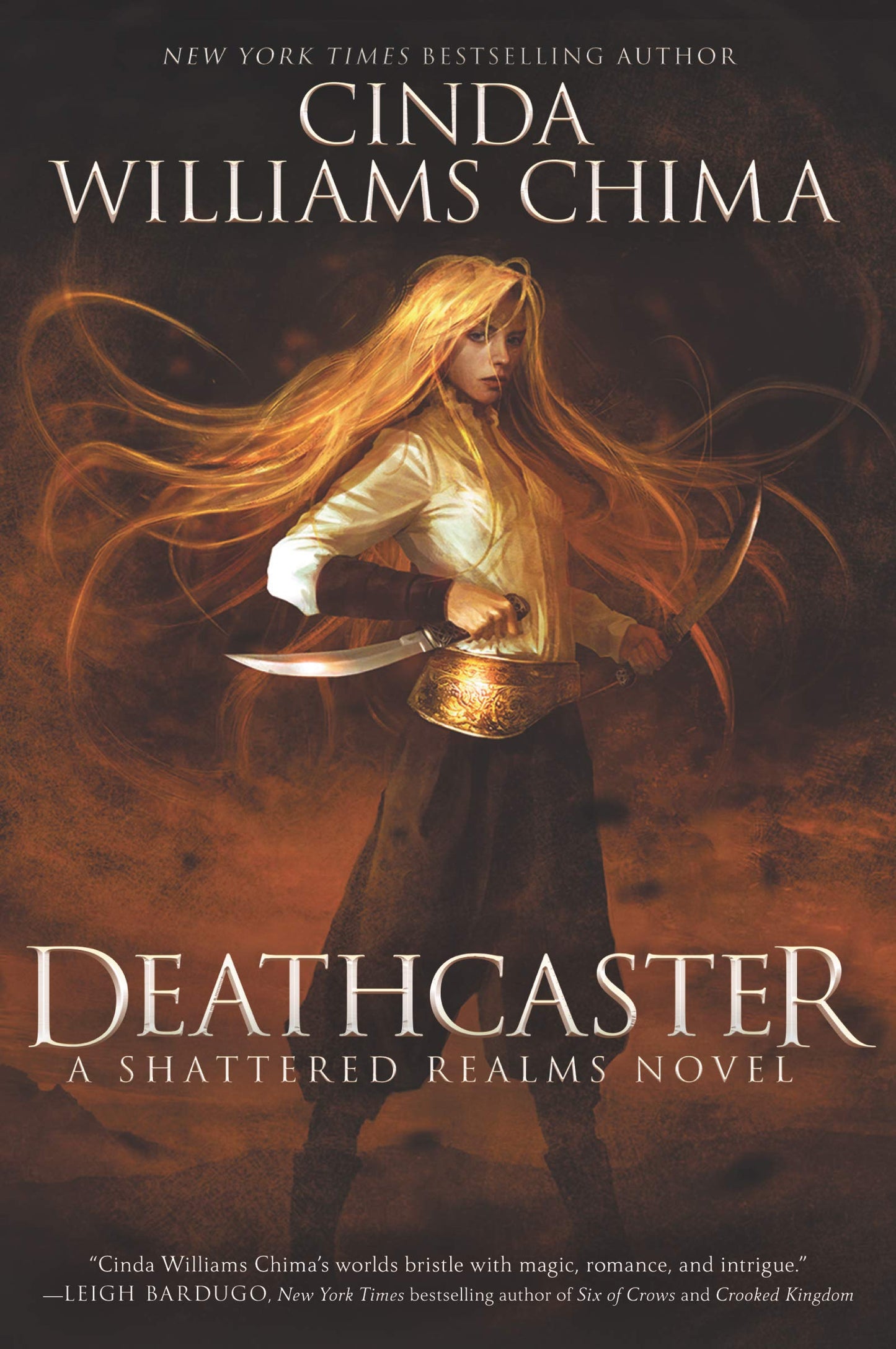 Deathcaster: A Fantasy Epic Finale of Castle Intrigue, Deception, and the Enemies Within (Shattered Realms, 4)