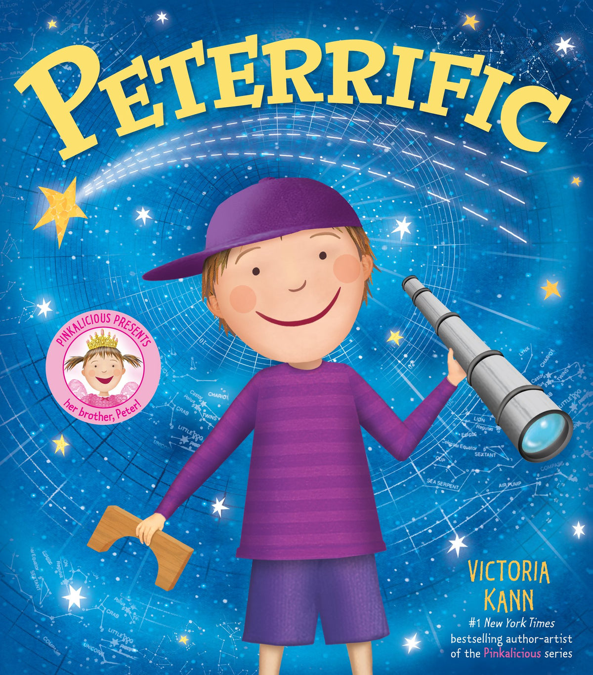 Peterrific: An Imaginative Story About a Boy Building Block Towers to the Moon for Kids (Ages 4-8) (Pinkalicious)