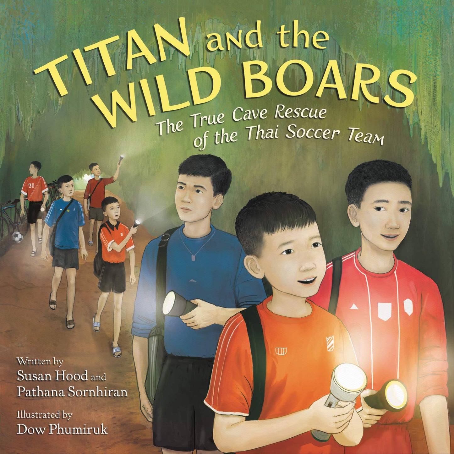 Titan and the Wild Boars: The True Cave Rescue of the Thai Soccer Team – A Breathtaking Nonfiction Picture Book About Boys Trapped in Thailand for Kids (Ages 4-8)