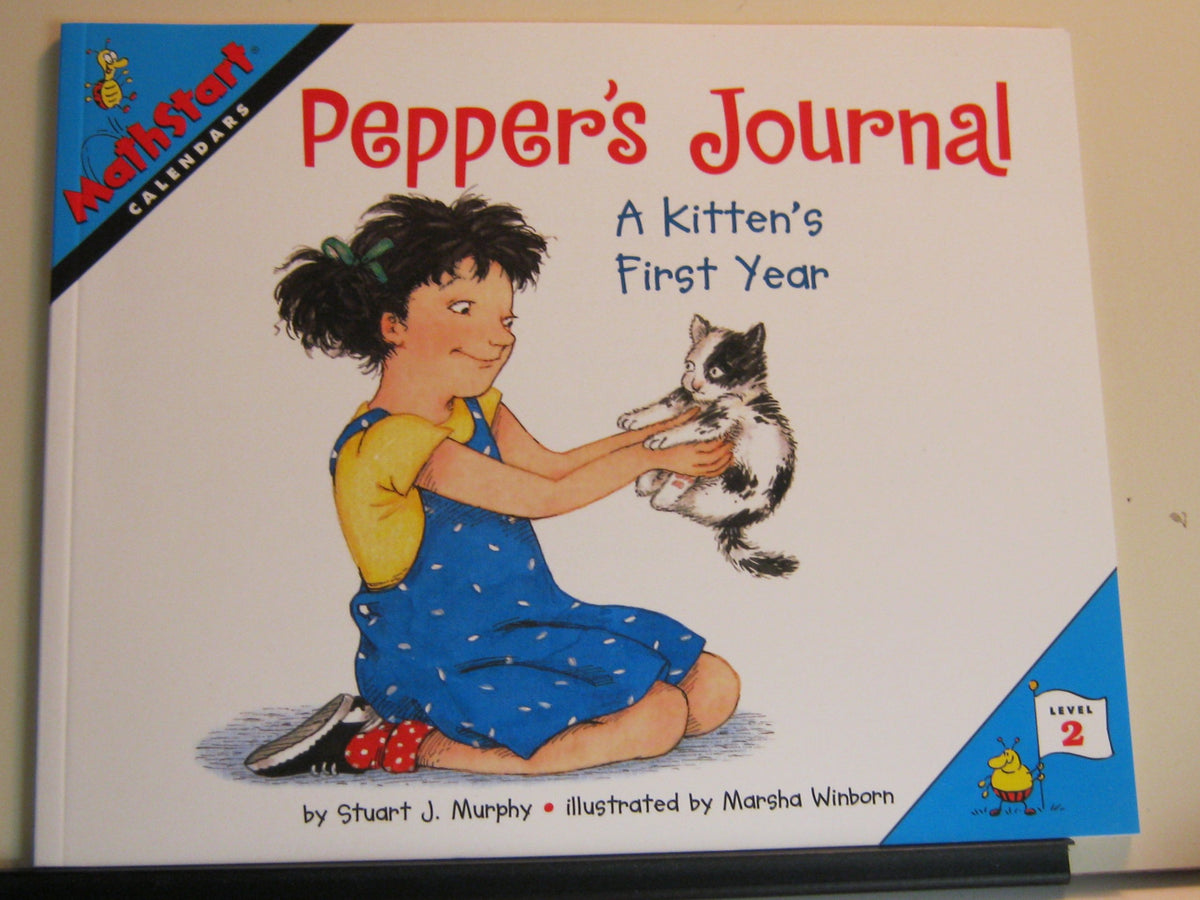 Pepper's Journal: A Kitten's First Year (MathStart 2)