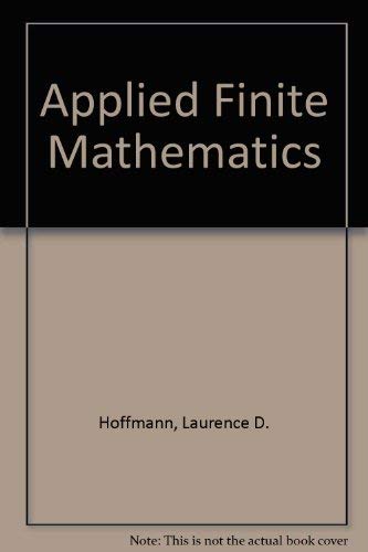 Applied Finite Mathematics