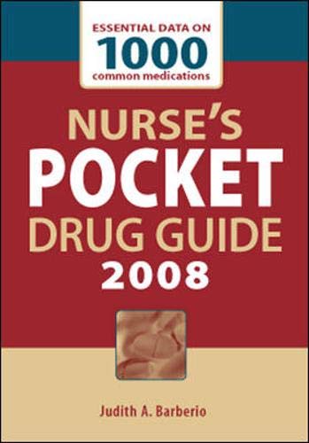 Nurse's Pocket Drug Guide 2008
