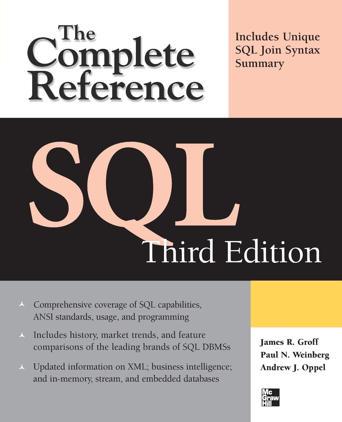 SQL: The Complete Reference, 3rd Edition