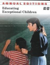 Educating Exceptional Children, 02/03 (Educating Exceptional Children, 14th ed)