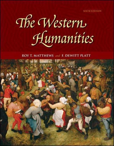The Western Humanities