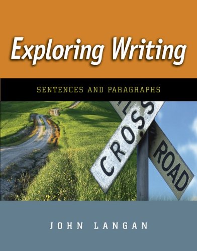 Exploring Writing: Sentences and Paragraphs