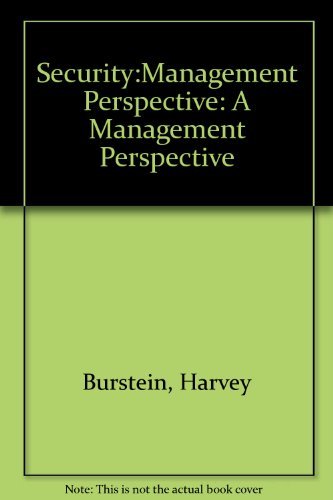 Security: A Management Perspective