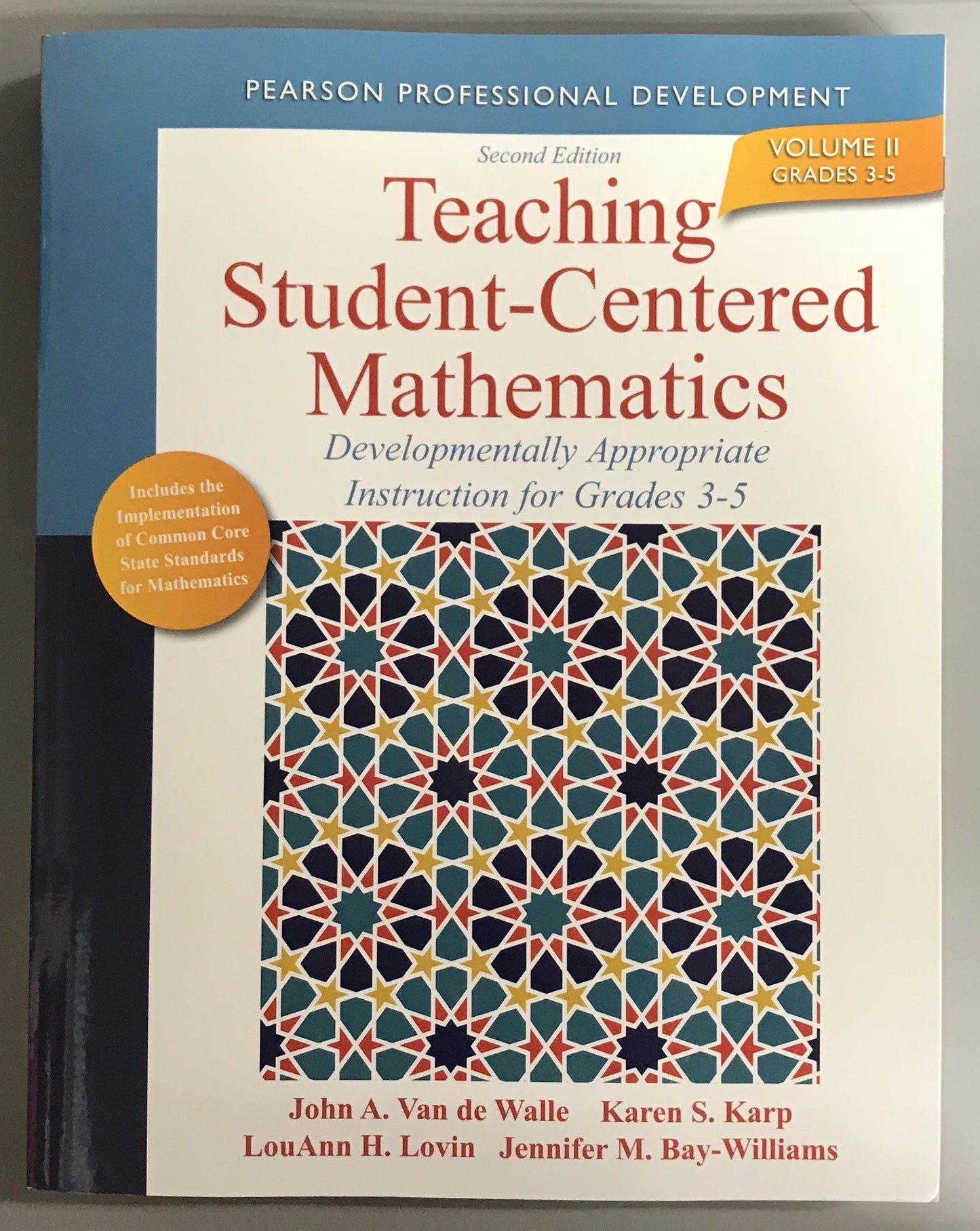 Teaching Student-Centered Mathematics: Developmentally Appropriate Instruction for Grades 3-5 (Volume II) (2nd Edition) (Teaching Student-Centered Mathematics Series) - 7217