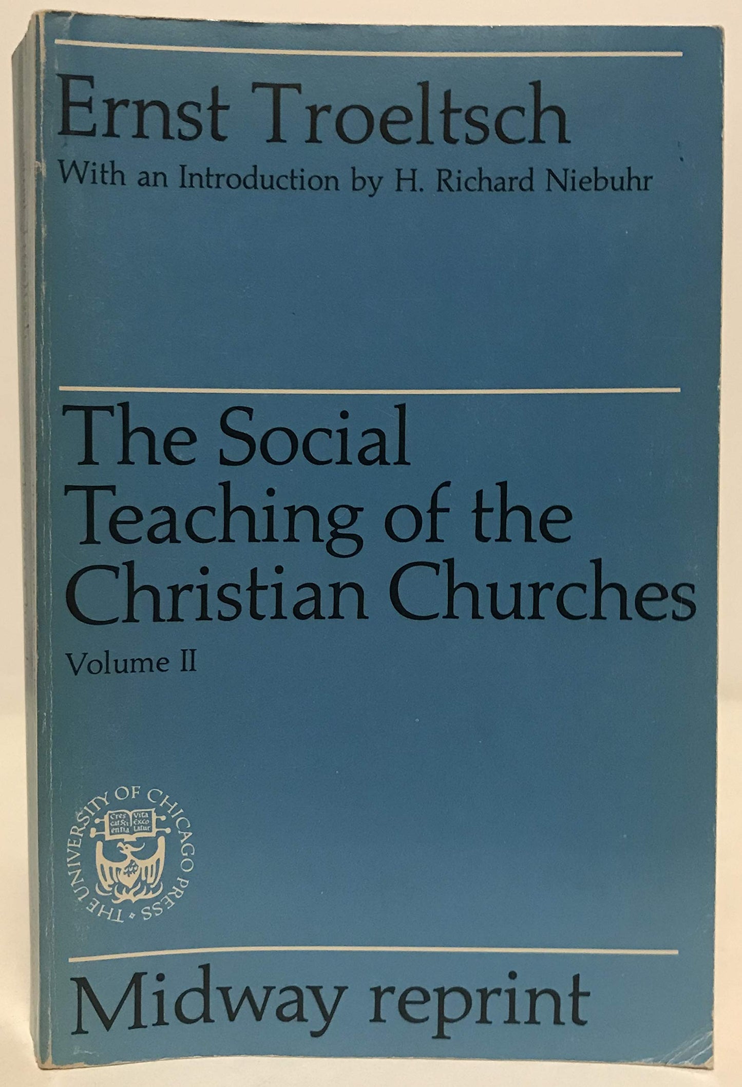 The Social Teaching of the Christian Churches