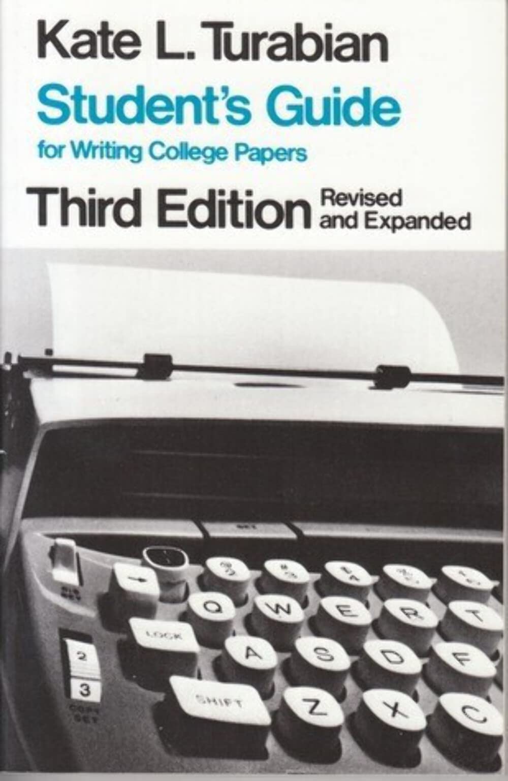 Student's Guide for Writing College Papers
