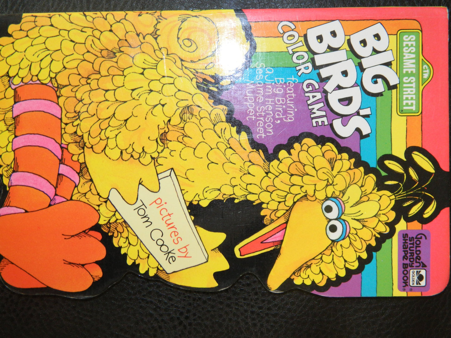 Big Bird's Color Game (Golden Sturdy Shape Book / Sesame Street)