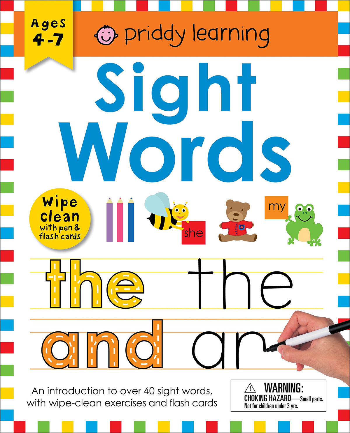 Wipe Clean Workbook: Sight Words (enclosed spiral binding): An Introduction to Sight Words with Practical Exercises To Do Again and Again (Wipe Clean Learning Books)