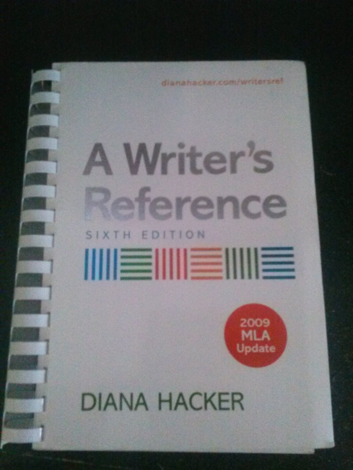 A Writer's Reference with 2009 MLA Update