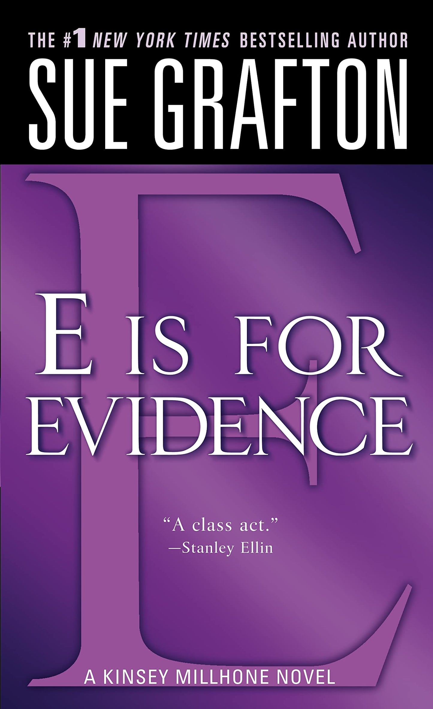 E is for Evidence (The Kinsey Millhone Alphabet Mysteries)