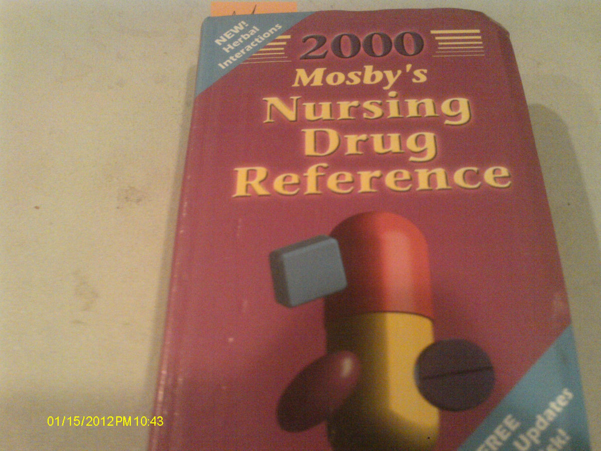 Mosby's 2000 Nursing Drug Reference (With Diskette for Windows) (Mosby's Nursing Drug Reference)