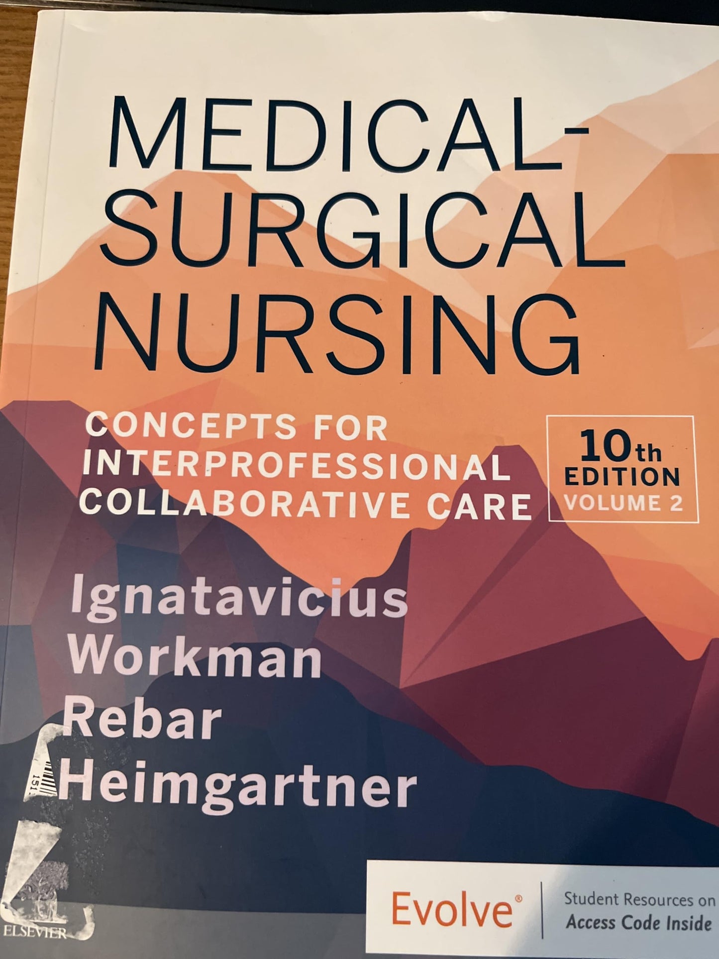 MEDICAL-SURGICAL NURS.:CONC.,VOL.2 @ @