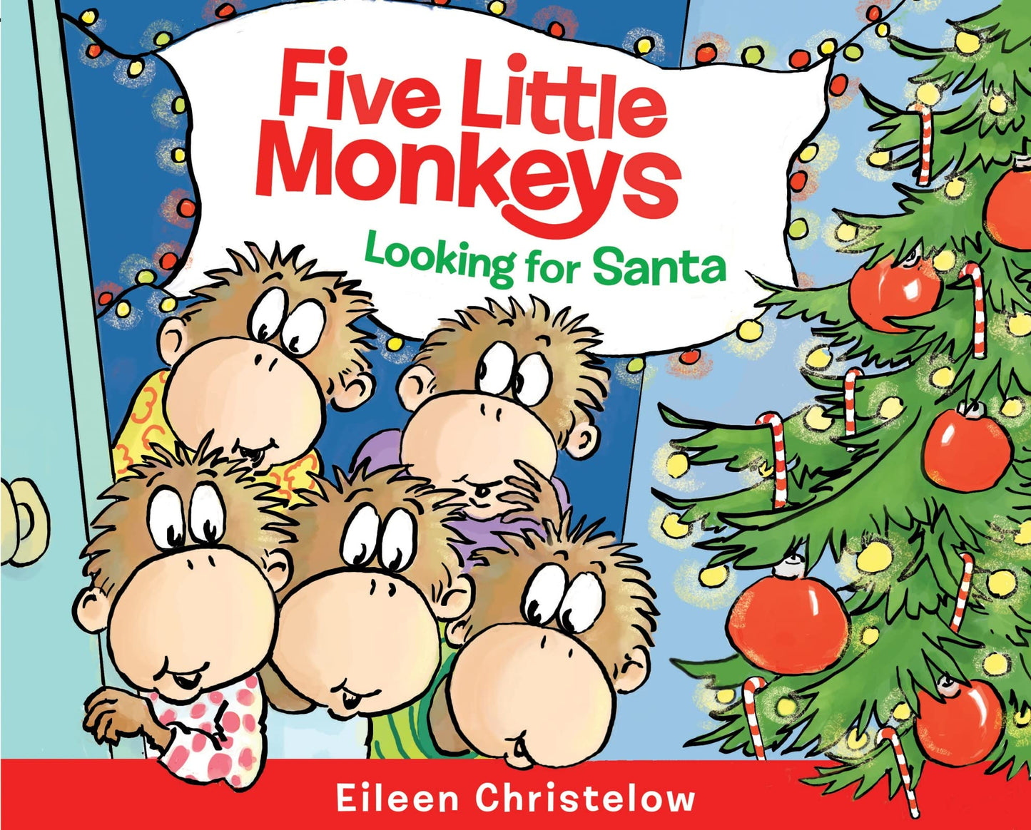Five Little Monkeys Looking for Santa: Great for Holiday and Christmas Reading or Gifting (A Five Little Monkeys Story)