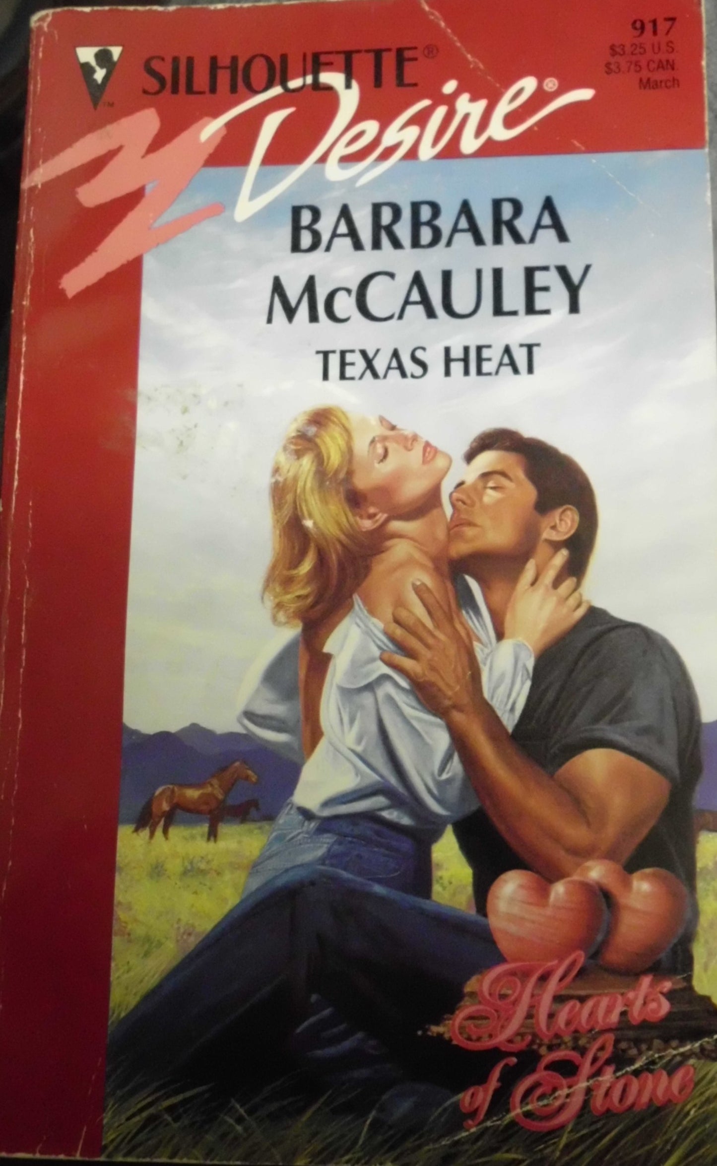 Texas Heat (Hearts Of Stone) (Silhouette Desire)