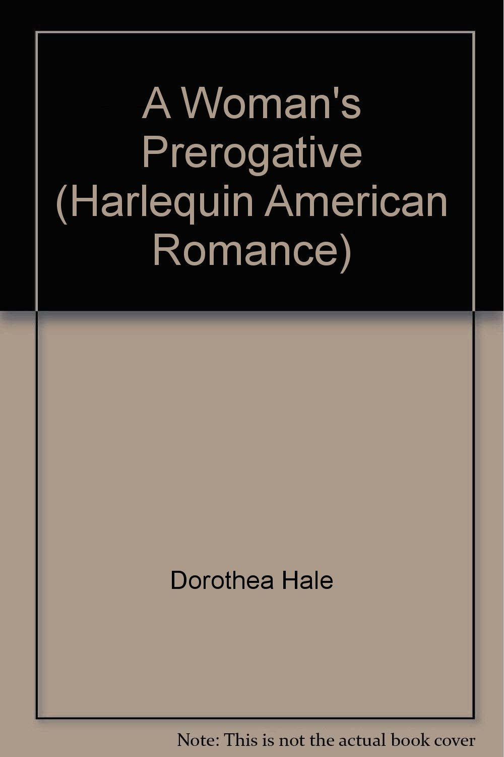 A Woman's Prerogative