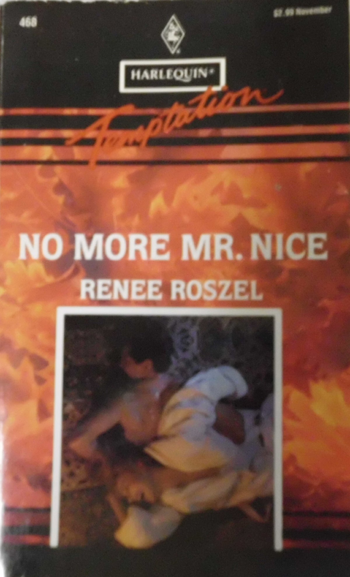 No More Mr. Nice (Harlequin Temptations, No 468)