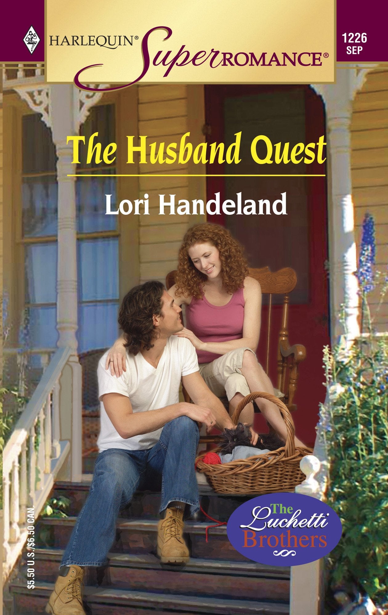 The Husband Quest: The Luchetti Brothers (Harlequin Superromance No. 1226)