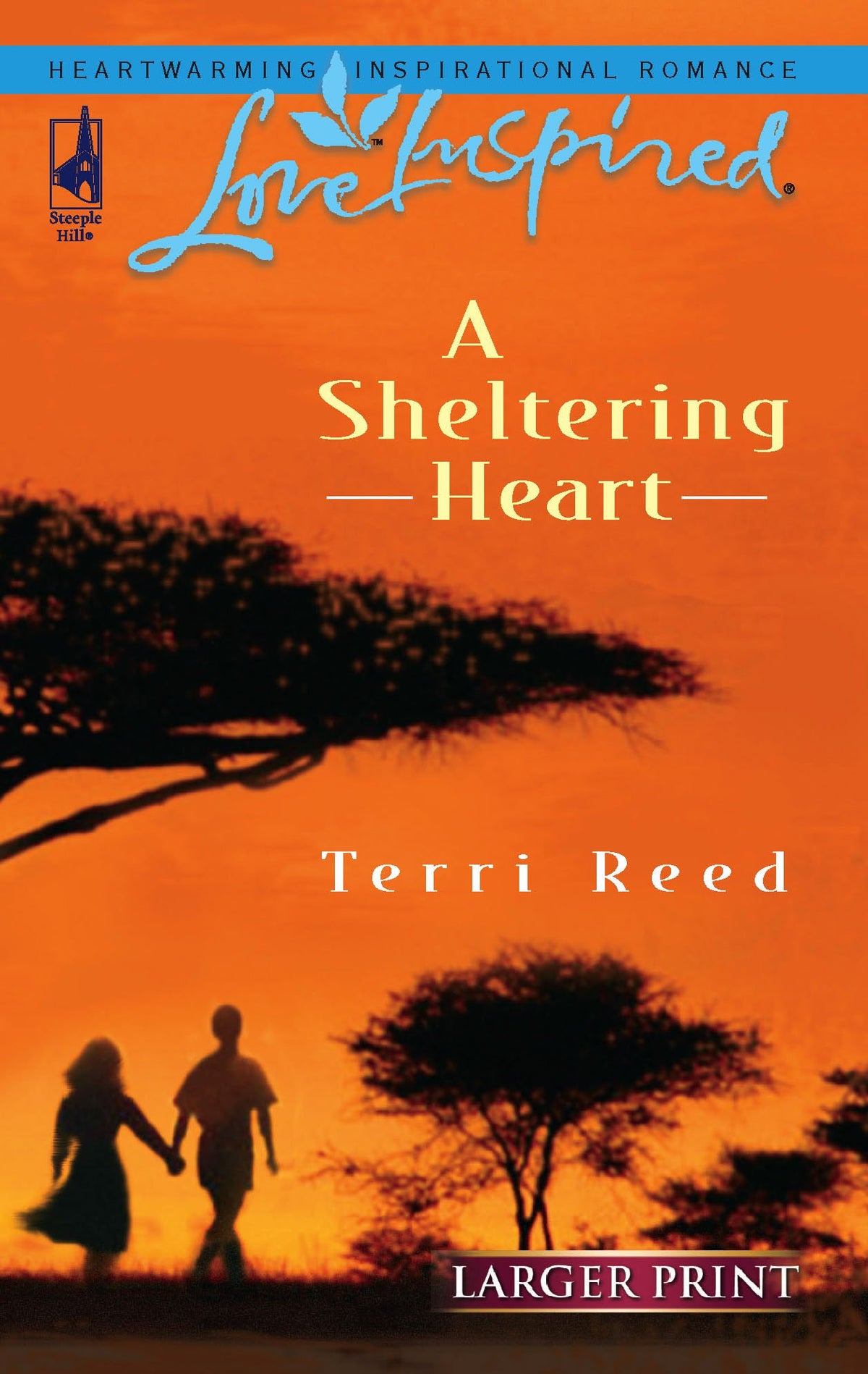 A Sheltering Heart (Larger Print Love Inspired #362)