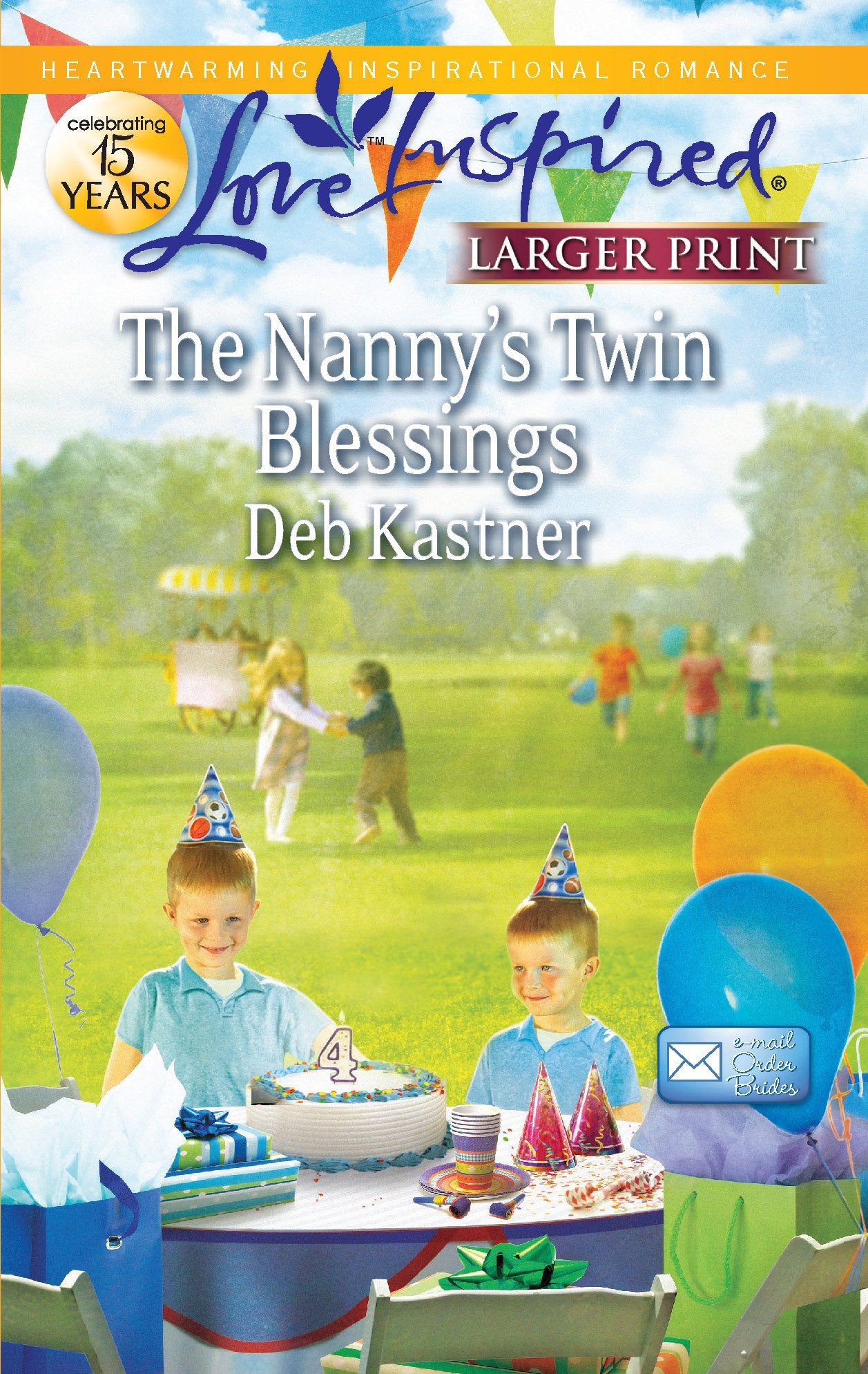 The Nanny's Twin Blessings (Email Order Brides, 3)