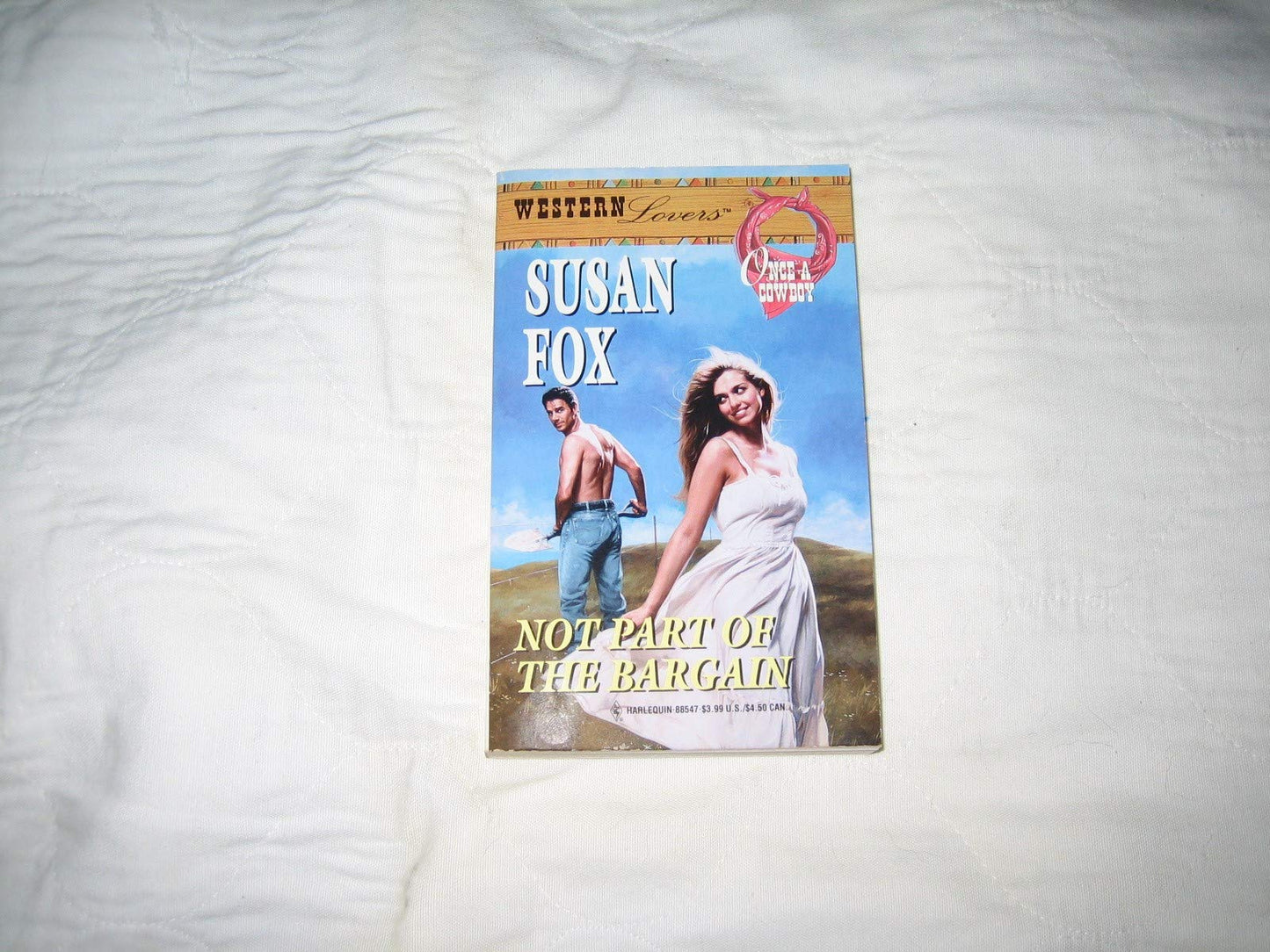 Not Part of the Bargain (Western Lovers: Once a Cowboy #47)