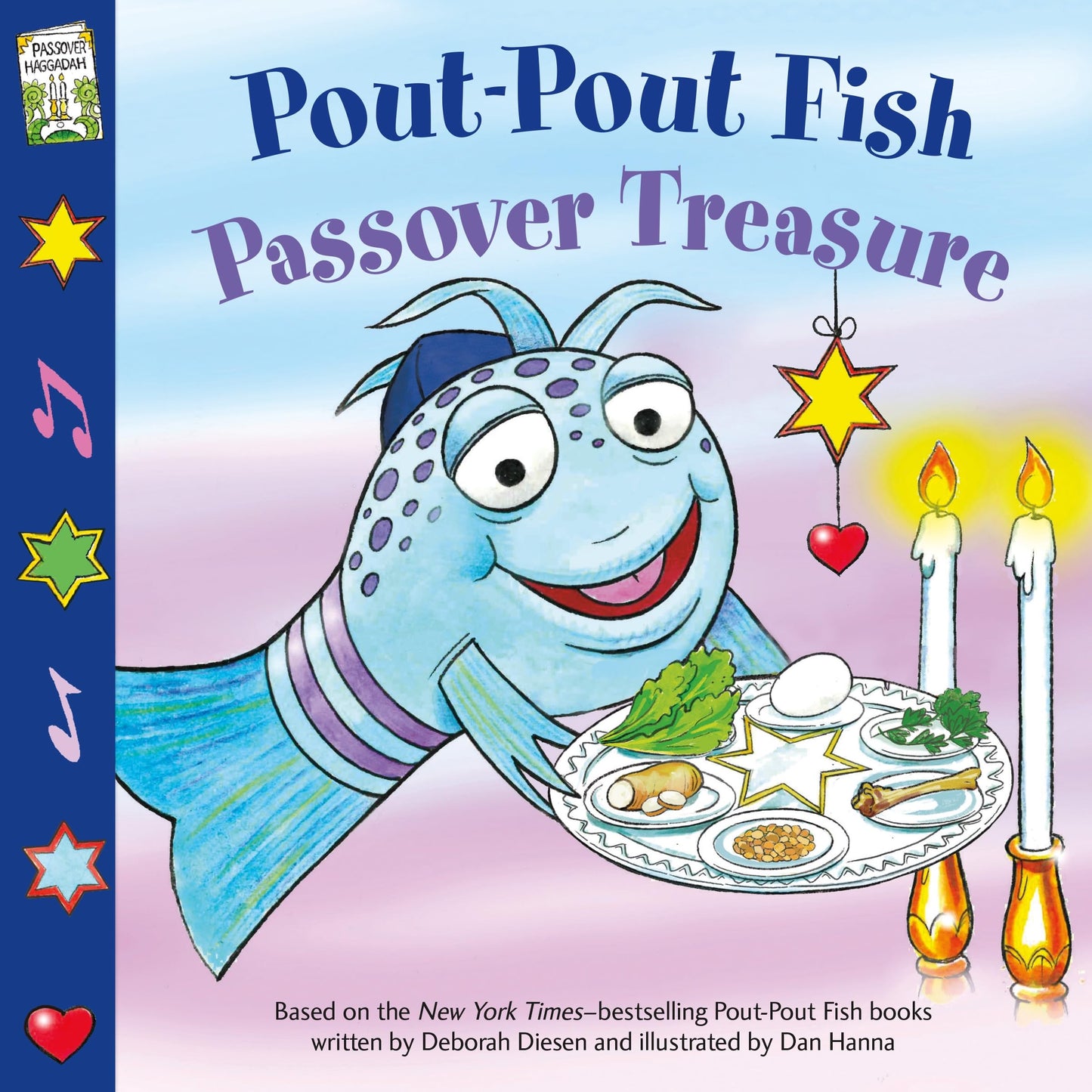 Pout-Pout Fish: Passover Treasure (A Pout-Pout Fish Paperback Adventure)