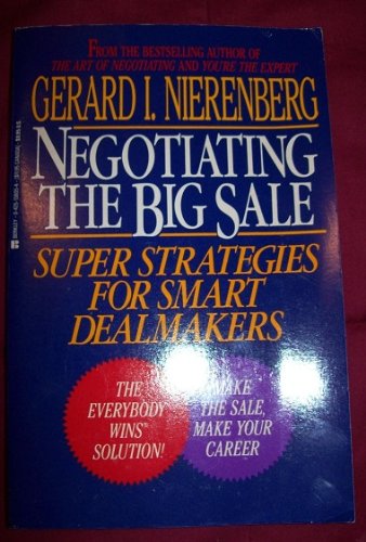 Negotiating the big sale