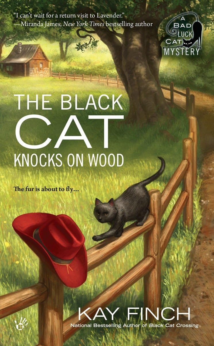 The Black Cat Knocks on Wood (A Bad Luck Cat Mystery)