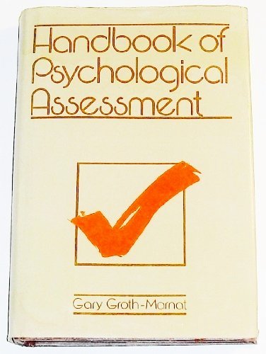 Handbook of Psychological Assessment