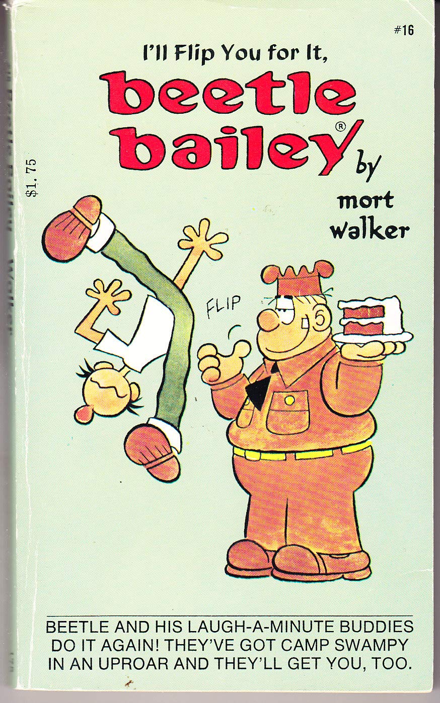 Beetle Bailey: I'll Flip You for It