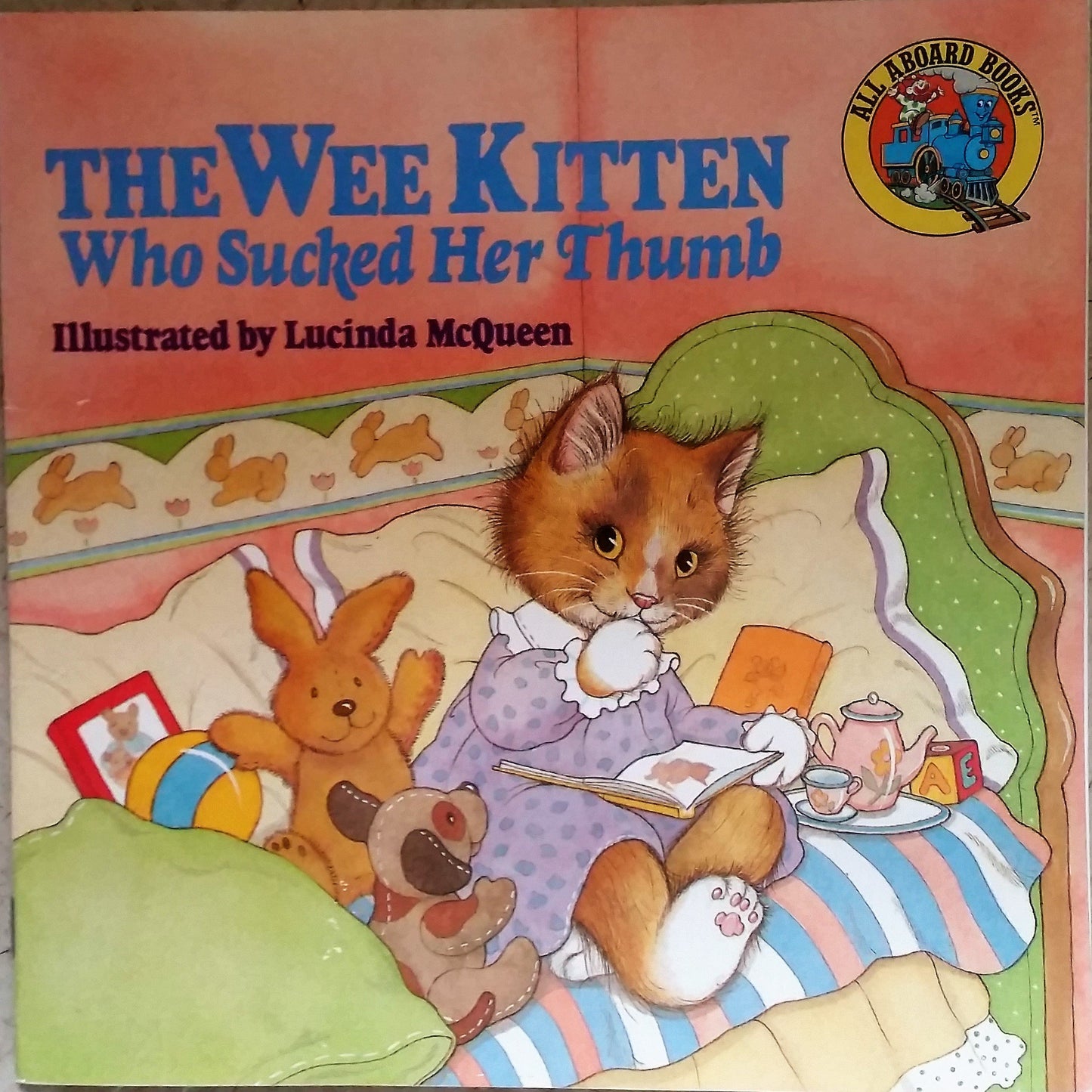 The Wee Kitten Who Sucked Her Thumb (All Aboard Books)