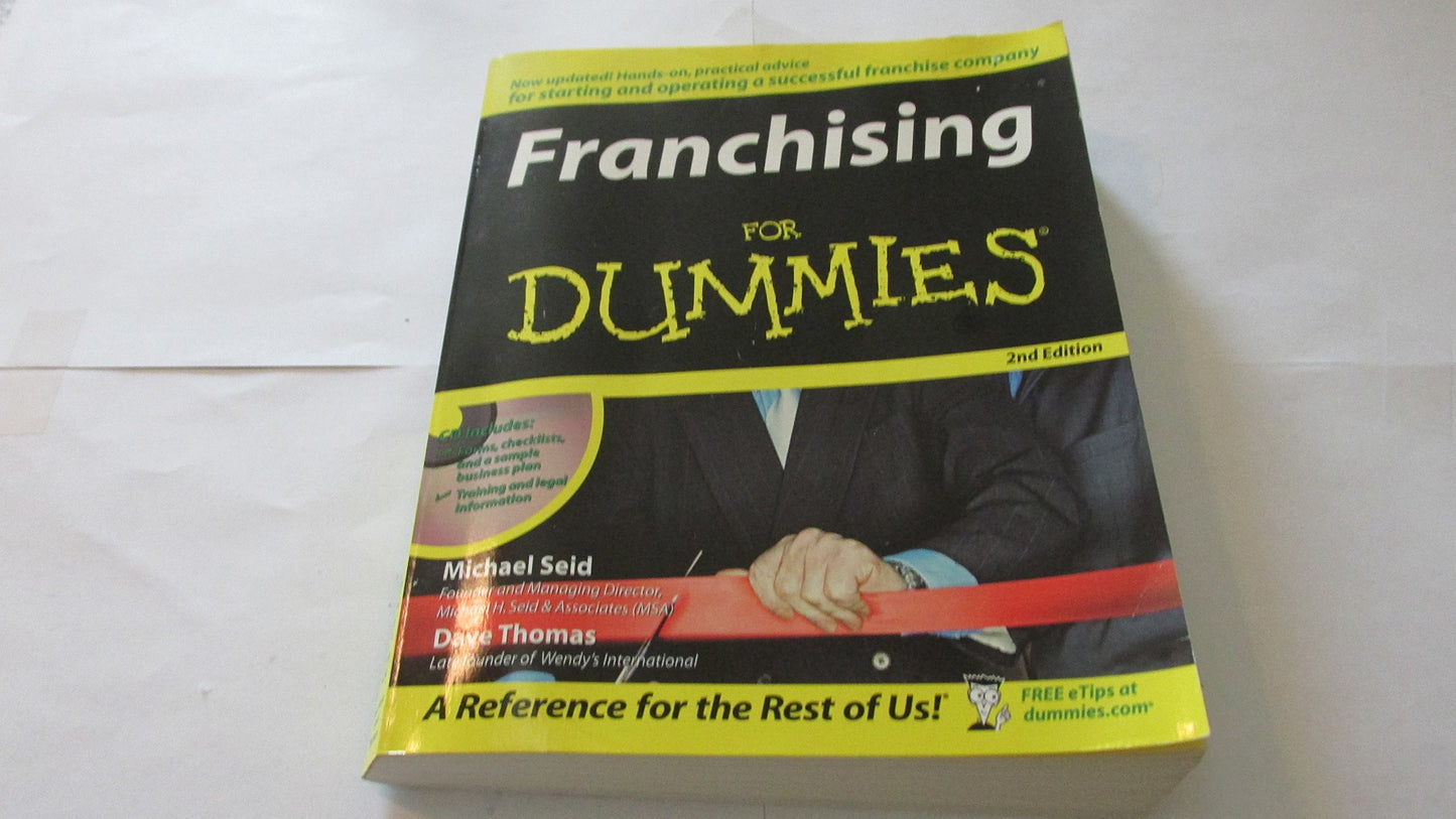 Franchising for Dummies