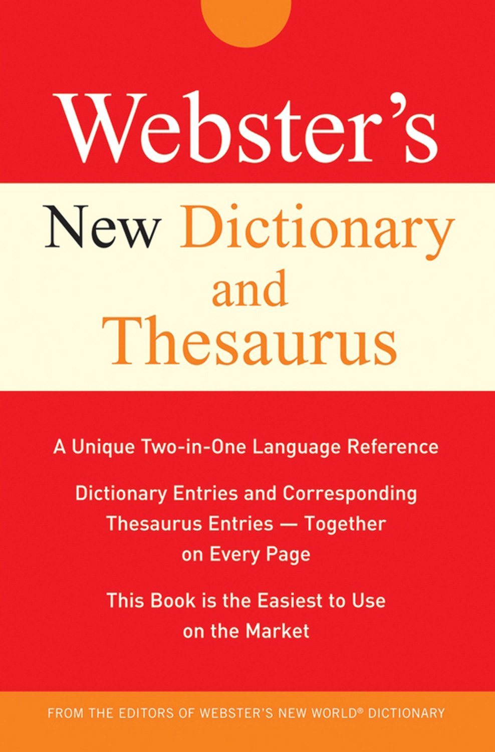 Webster's New Dictionary and Thesaurus (Custom)