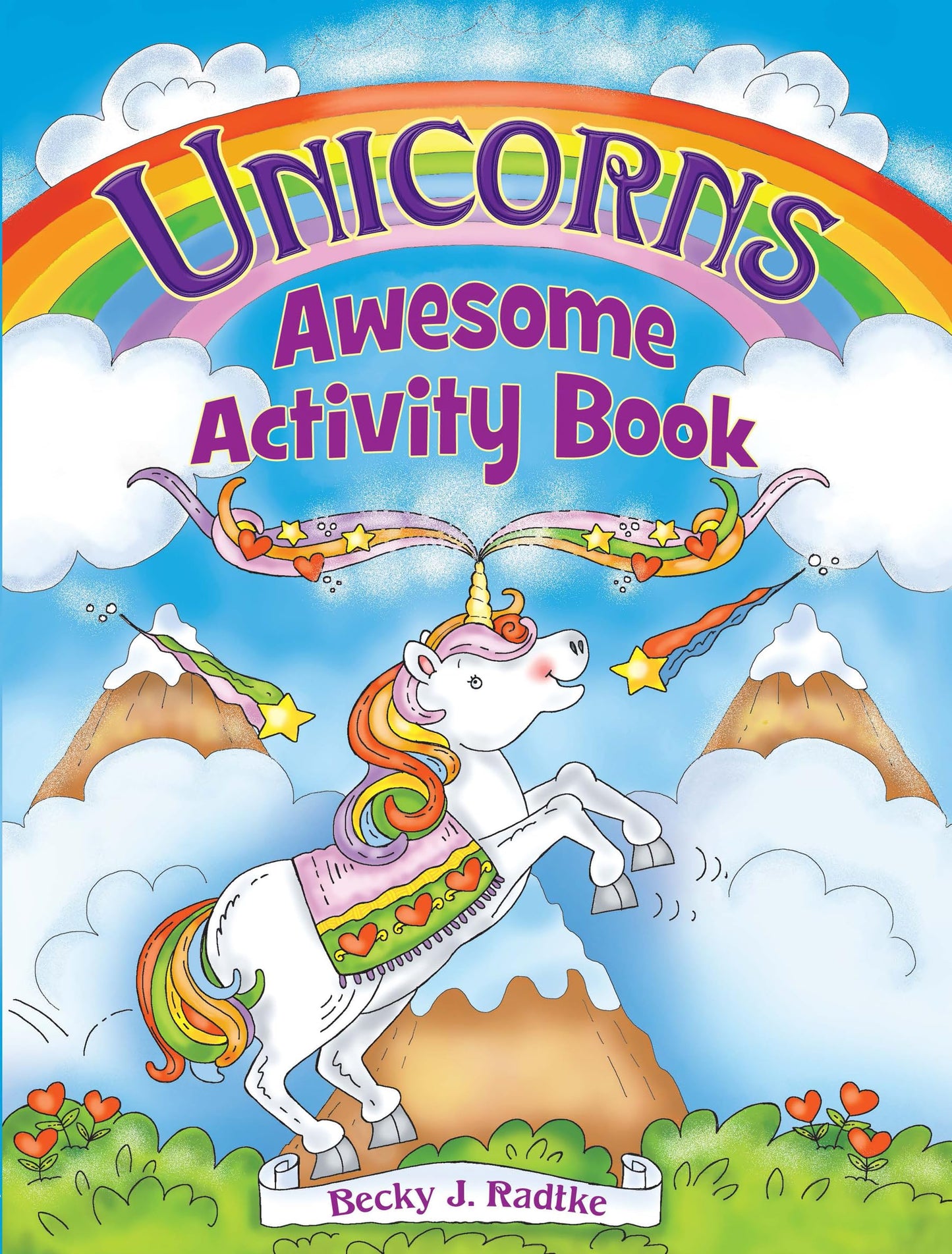 Unicorns Awesome Activity Book (Dover Kids Activity Books: Fantasy)