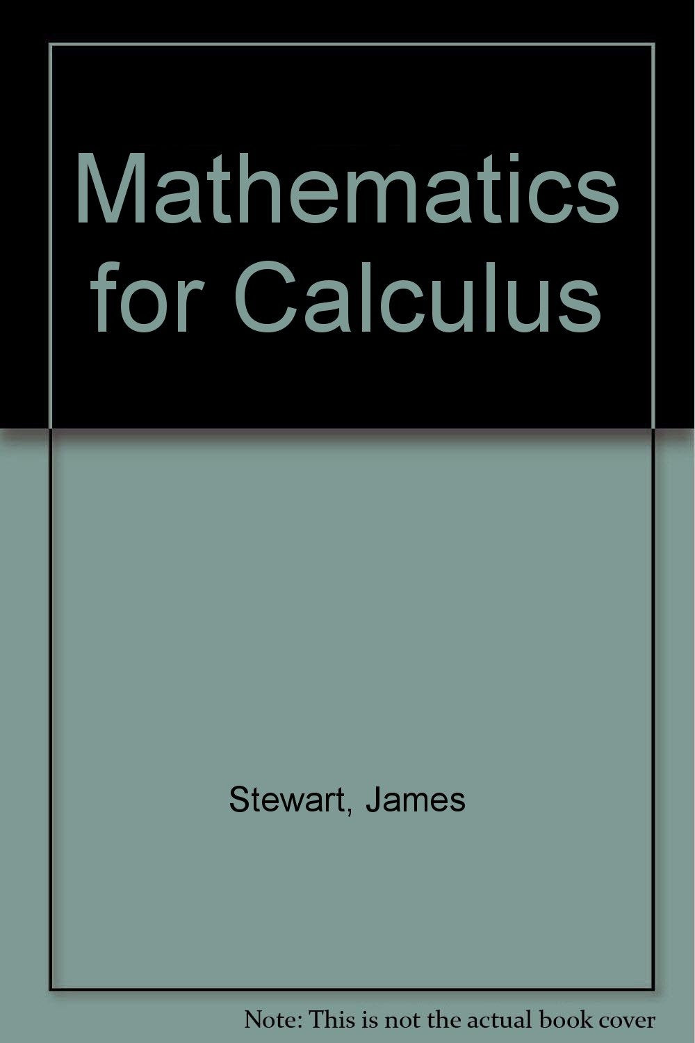 Mathematics for calculus