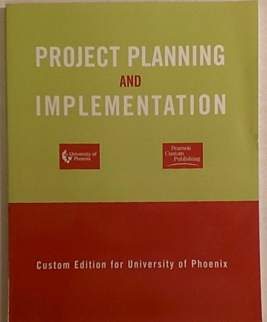 Project Planning an Impementation