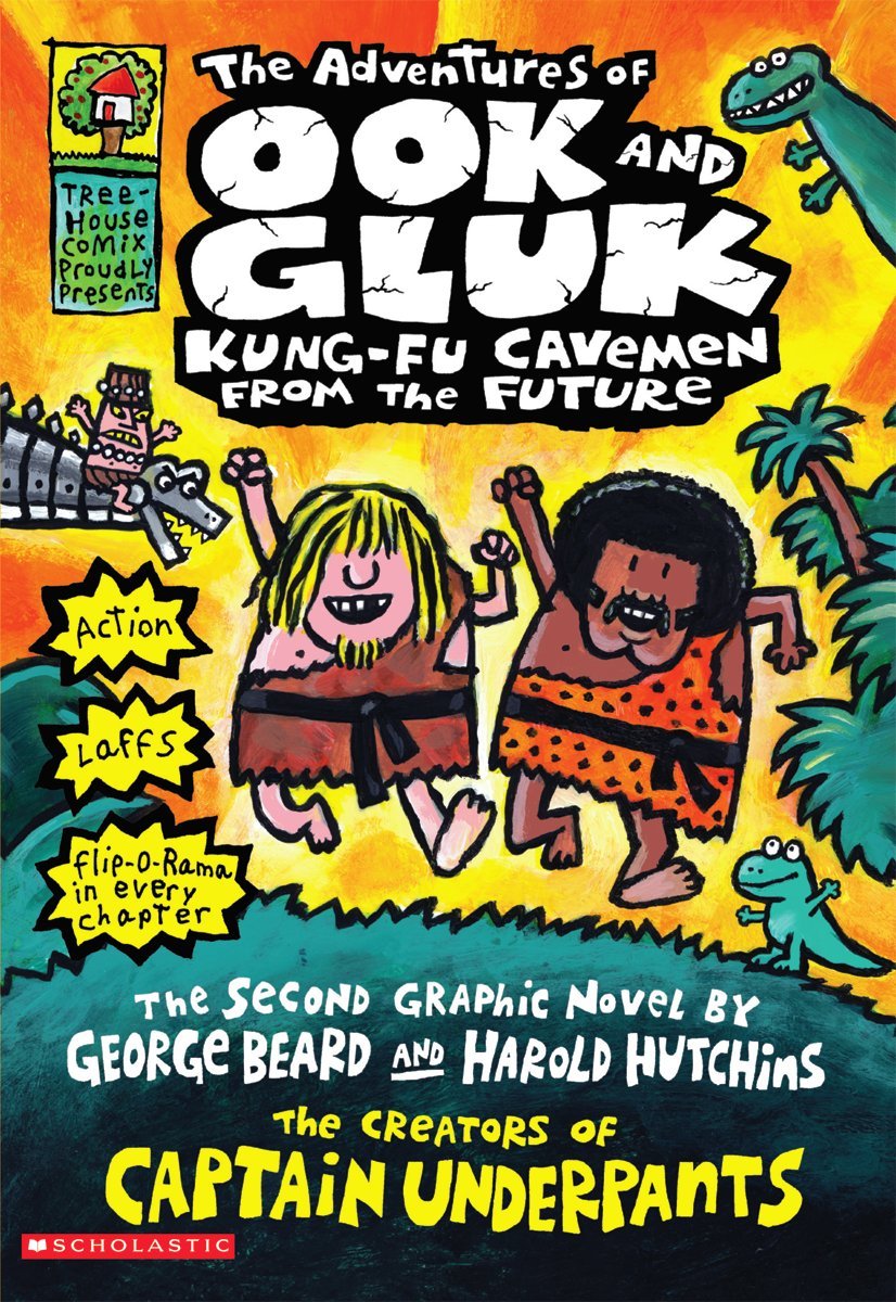 The Adventures of Ook and Gluk: Kung Fu Cavemen from the Future (Captain Underpants) - 7985