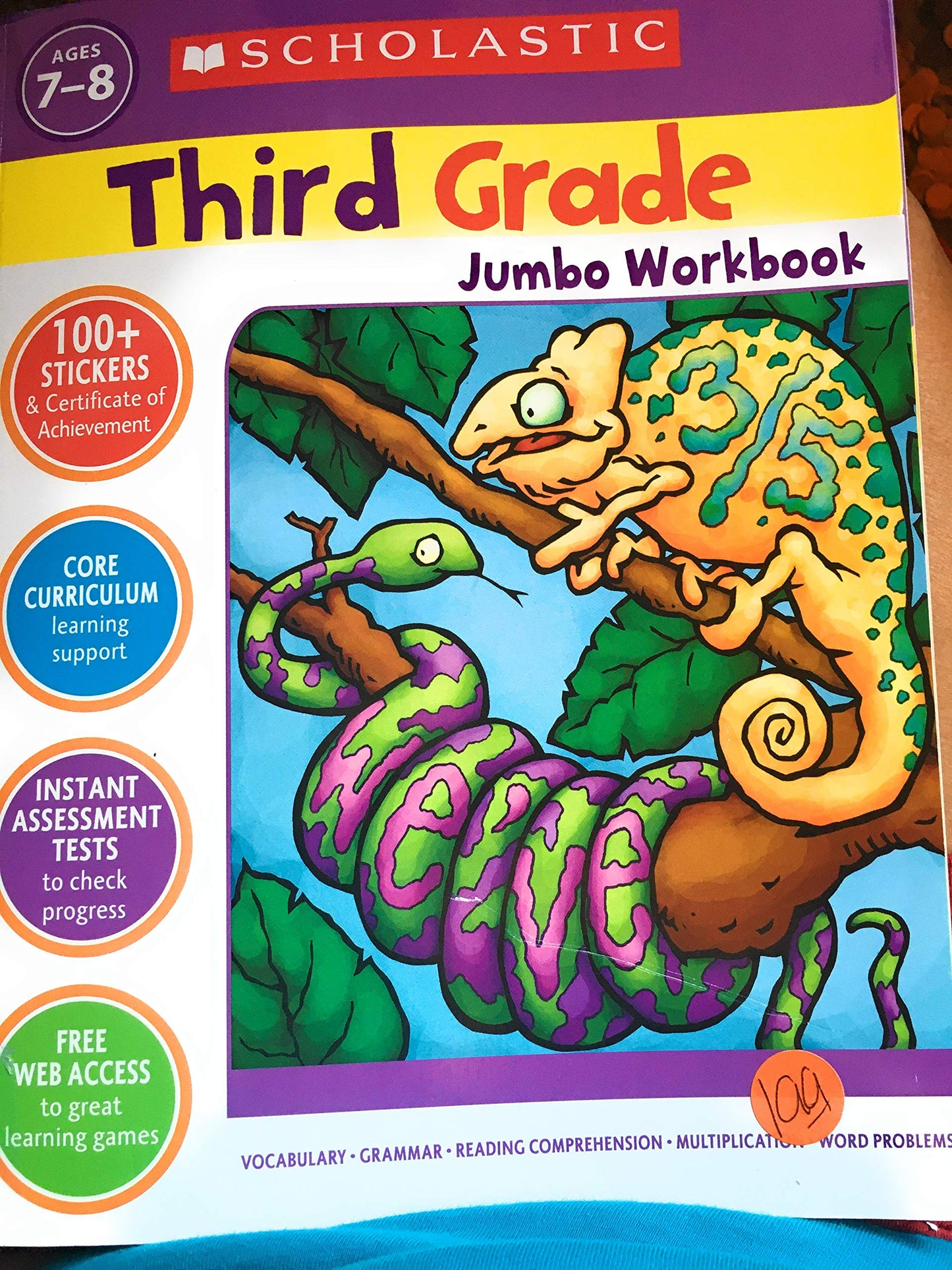 Scholastic Jumbo Workbook, Grade 3 (Scholastic Jumbo Workbooks)