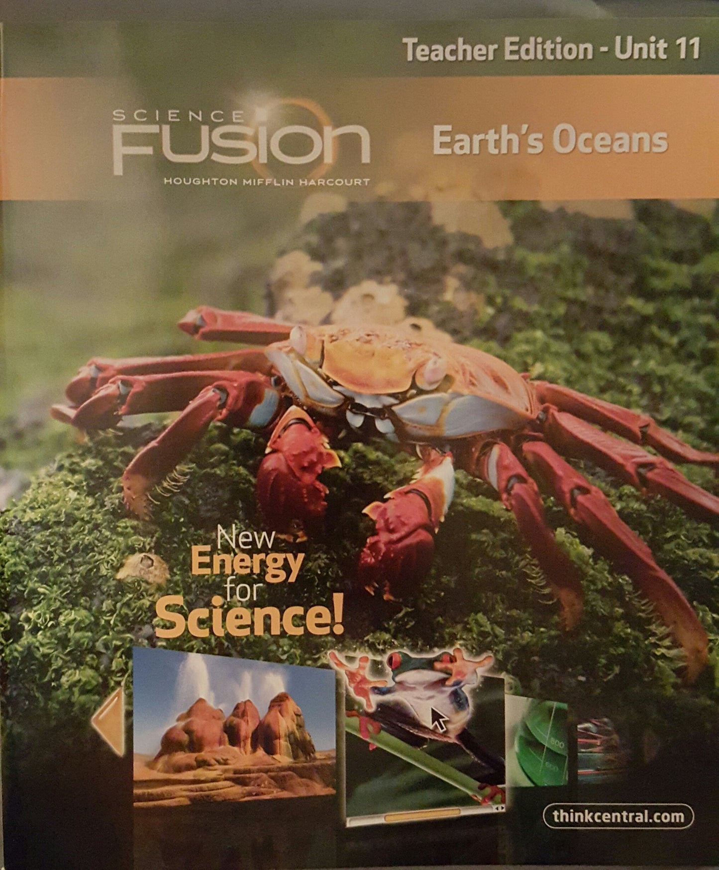 Science Fusion Earth's Oceans, Teacher Edition Unit 11