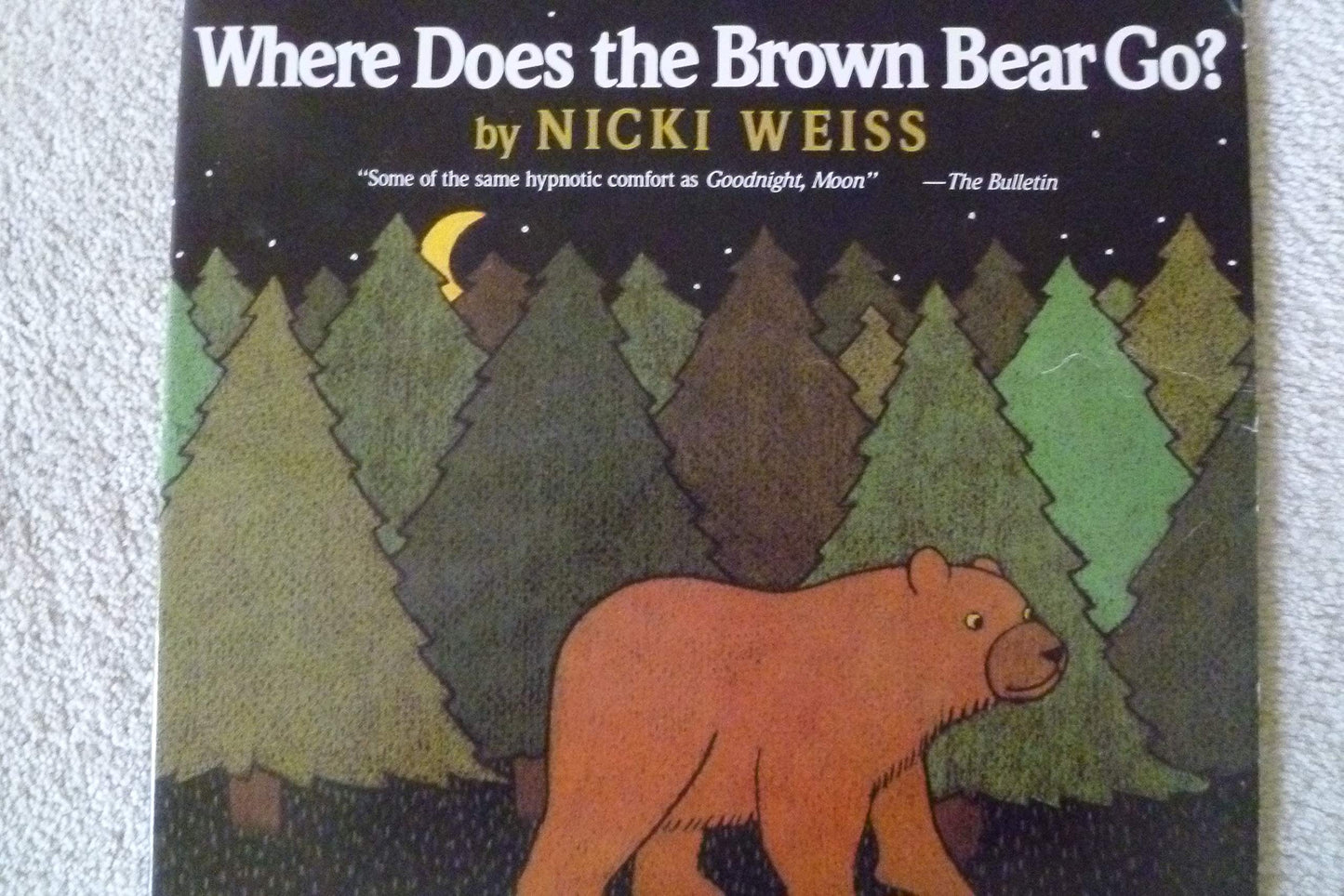 Where Does the Brown Bear go?