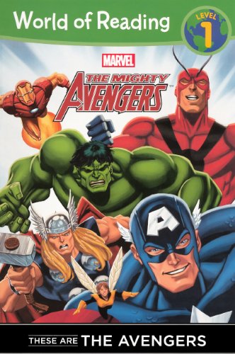 These Are The Avengers (Turtleback School & Library Binding Edition) (World of Reading: Level 1)