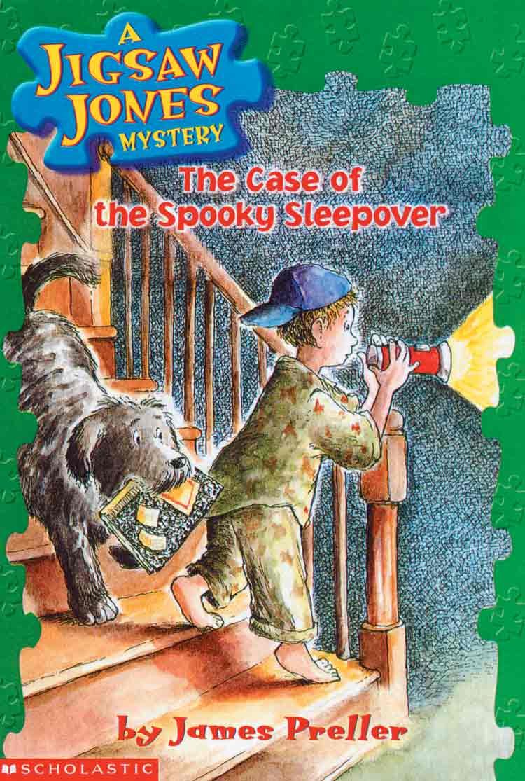The Case Of The Spooky Sleepover (Turtleback School & Library Binding Edition) (Jigsaw Jones Mysteries)