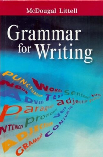 Mllit08 Grammar for Writing Gr 7